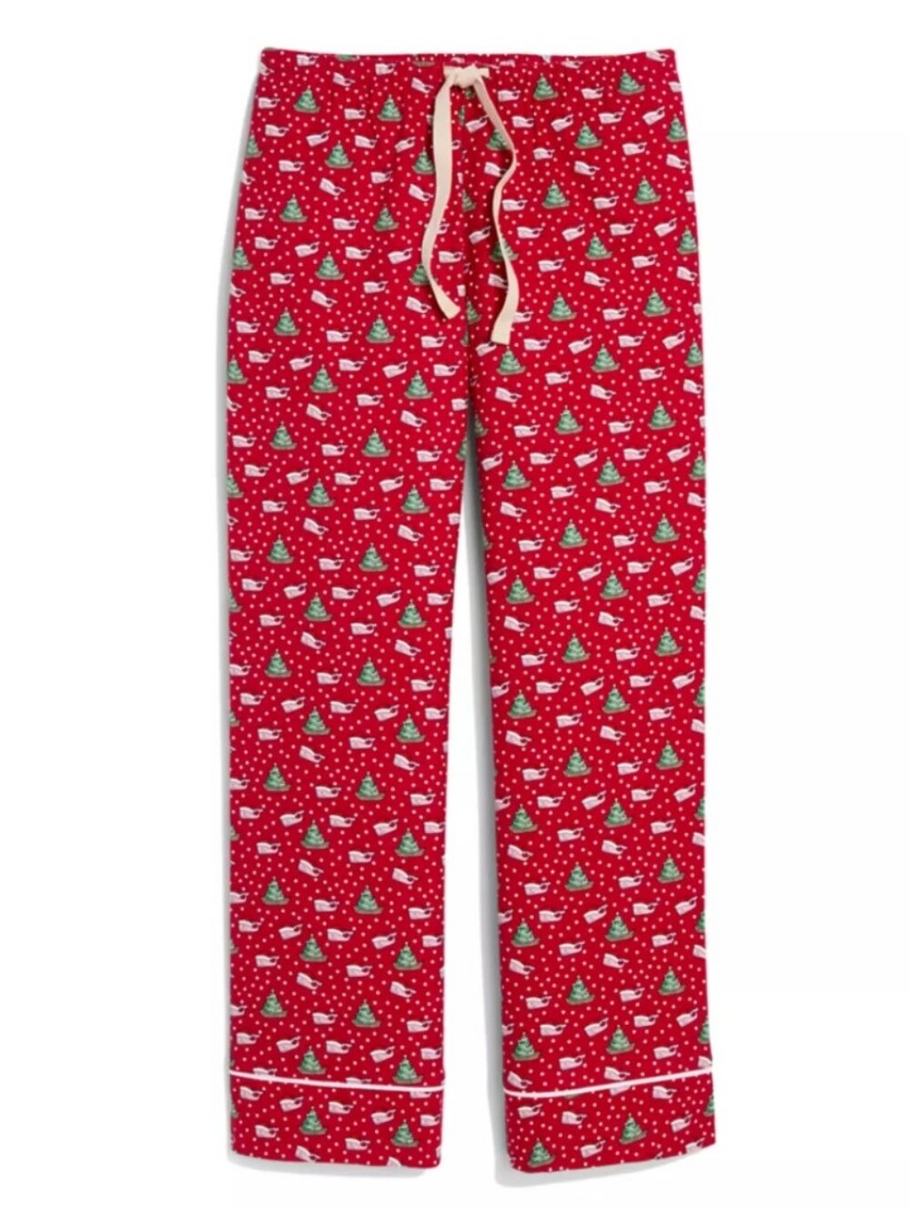 Vineyard Vines Skis & Trees Flannel Christmas Holiday Lounge Pajama Pants Medium